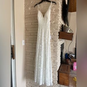 Essence of Love White Lace Maxi Dress - Lulu’s